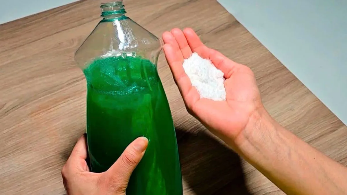 Revolutionäre Reinigung: Salz und Spülmittel für eine saubere Küche