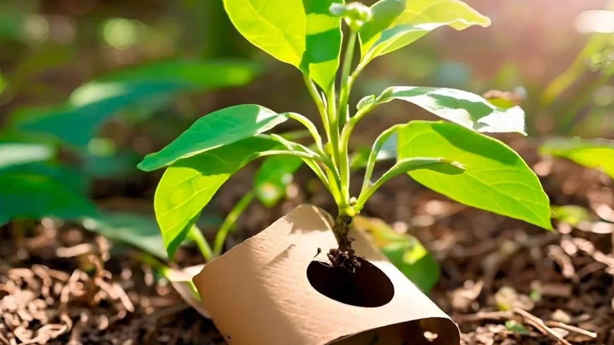 Toilettenpapierrollen im Gartenbau: ein umweltfreundlicher Ansatz